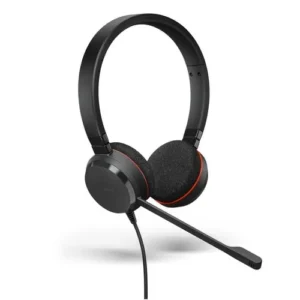 Auriculares Jabra EVOLVE 20 Binaural con Cancelación de Ruido – USB – Negro