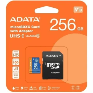 Memoria microSDXC ADATA Premier 256GB Class 10 UHS-I V10 A1