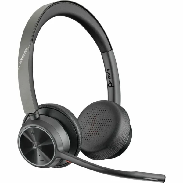 Auriculares Poly Voyager 4320 USB-A + BT700 con Cancelación de Ruido - Certificados para Microsoft Teams - Imagen 2