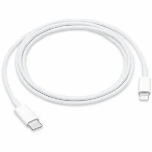 Cable Apple Lightning a USB-C 1m – Transferencia de Datos y Carga Rápida para iPhone, iPad, Mac