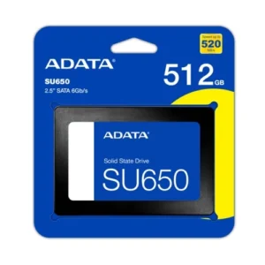 SSD Adata Ultimate SU650 512GB SATA III - Actualiza tu PC con velocidad profesional - Imagen 1
