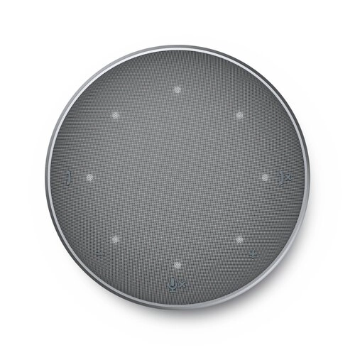 Dell MH3021P Altavoz Manos Libres con Adaptador Multipuerto USB-C Plateado - Conectividad y audio profesional en un solo dispositivo - Imagen 2