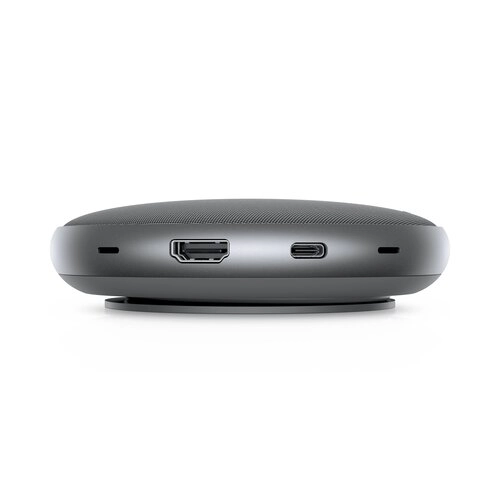 Dell MH3021P Altavoz Manos Libres con Adaptador Multipuerto USB-C Plateado - Conectividad y audio profesional en un solo dispositivo - Imagen 4