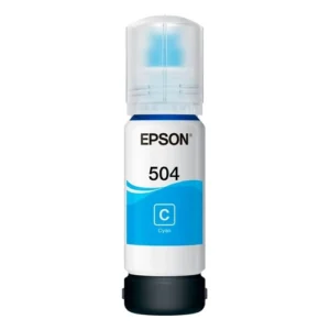 Tinta Original Epson T504220-AL Cyan - 6000 páginas de impresión brillante garantizada - Imagen 1