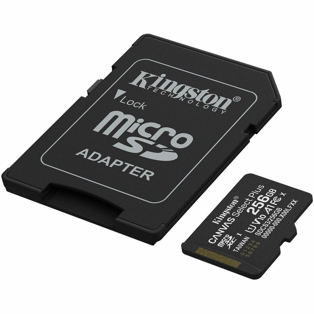 Kingston Canvas Select Plus microSDXC 256GB Clase 10 Velocidad 150MB/s para Android y Camaras - Imagen 3