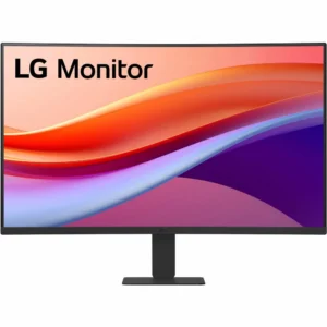 Monitor LG 27U421A-B Curvo VA 27" 100Hz FHD con USB-C - Experiencia Inmersiva Gaming y Home Office - Imagen 1