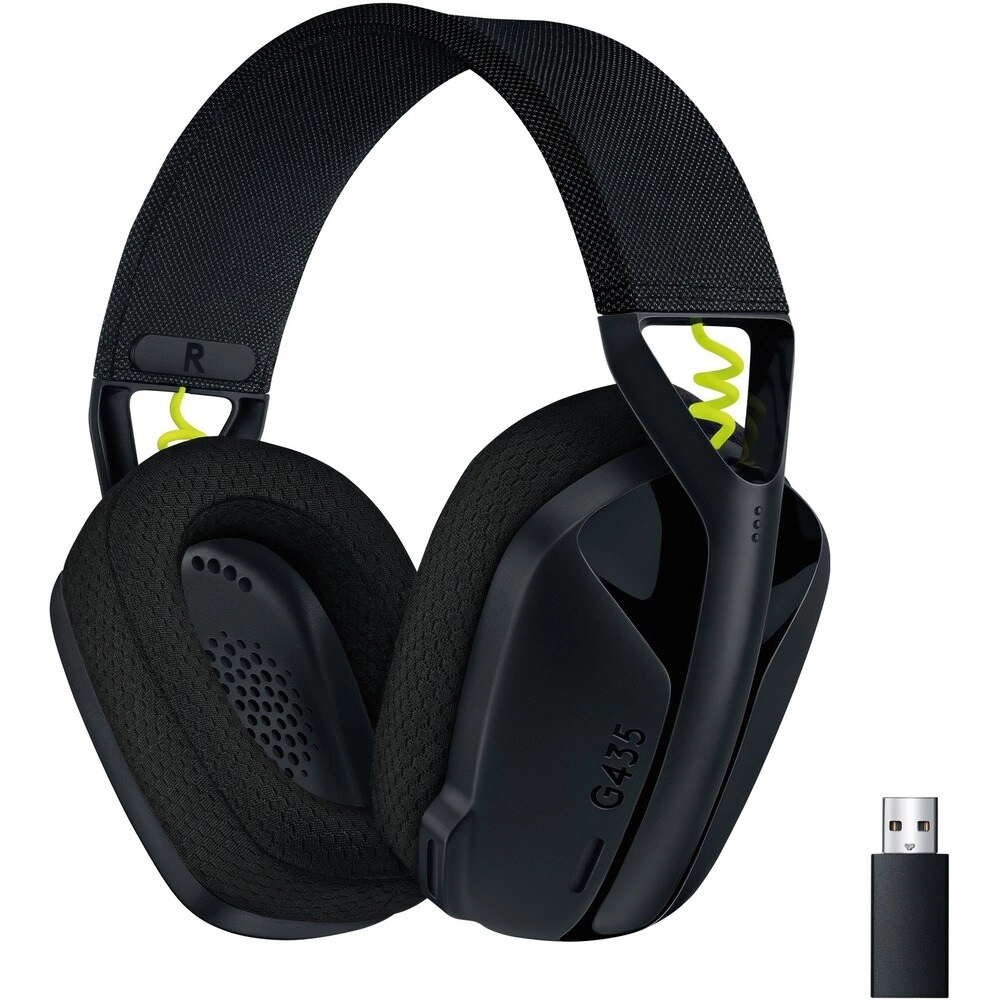 Logitech G435 Auriculares Gaming Inalámbricos Ultraligeros con Bluetooth y LIGHTSPEED - Imagen 1