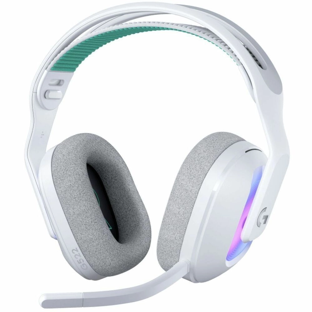 Logitech G522 LIGHTSPEED Auriculares Gaming Inalámbricos Blancos PC/PS5 - Imagen 1