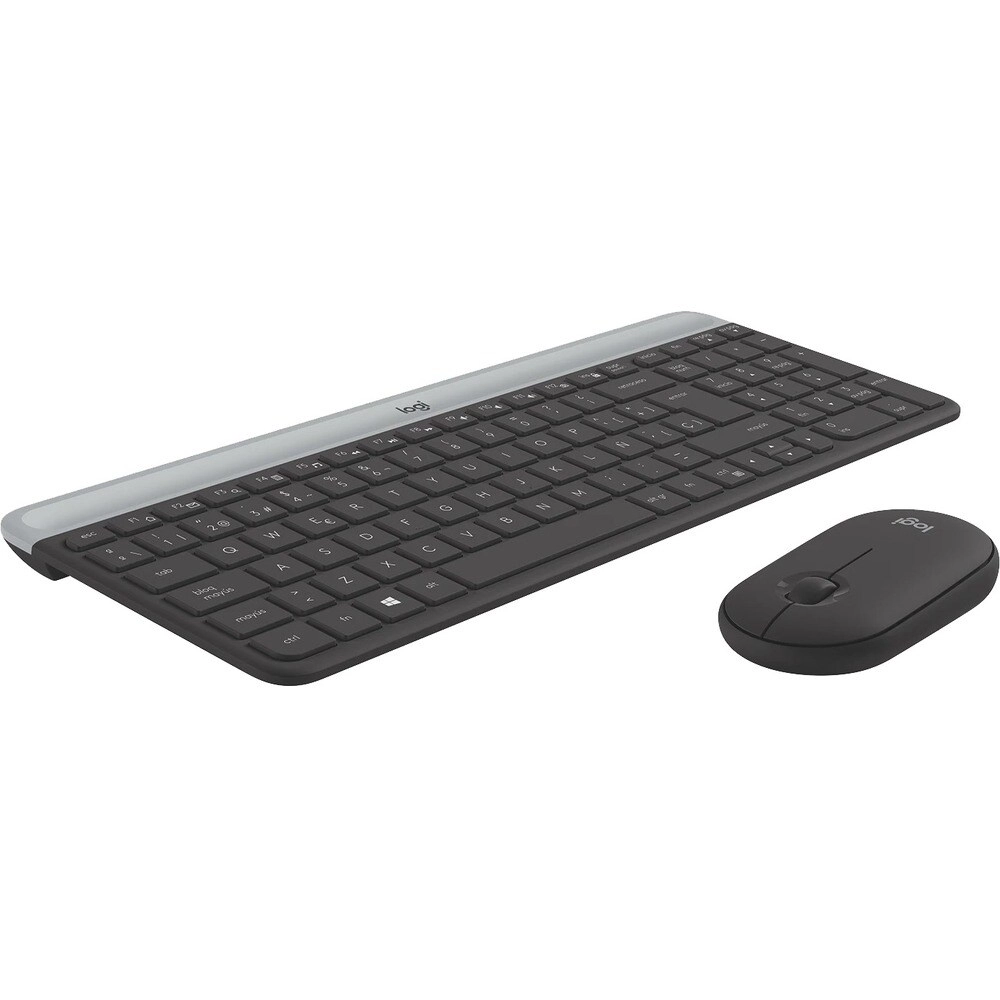 Logitech MK470 Combo Teclado y Mouse Inalámbrico Slim - Diseño Silencioso y Minimalista - Imagen 1