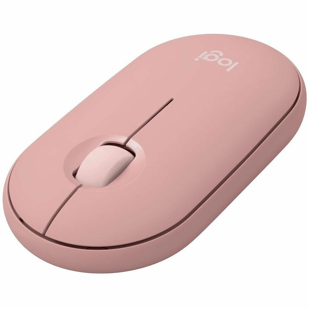 Mouse Logitech Pebble M350 Rosa - Inalámbrico Ultra Silencioso con Bluetooth Multidispositivo - Imagen 3