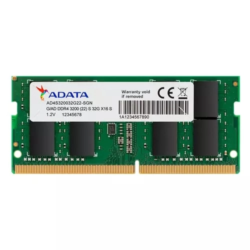 Memoria RAM ADATA Premier DDR4 32GB 3200MHz SO-DIMM - Actualización Ultra Rápida Laptop - Imagen 1