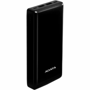 Power Bank ADATA C20 20000mAh Negro - Carga Rápida 3 Dispositivos - Imagen 1