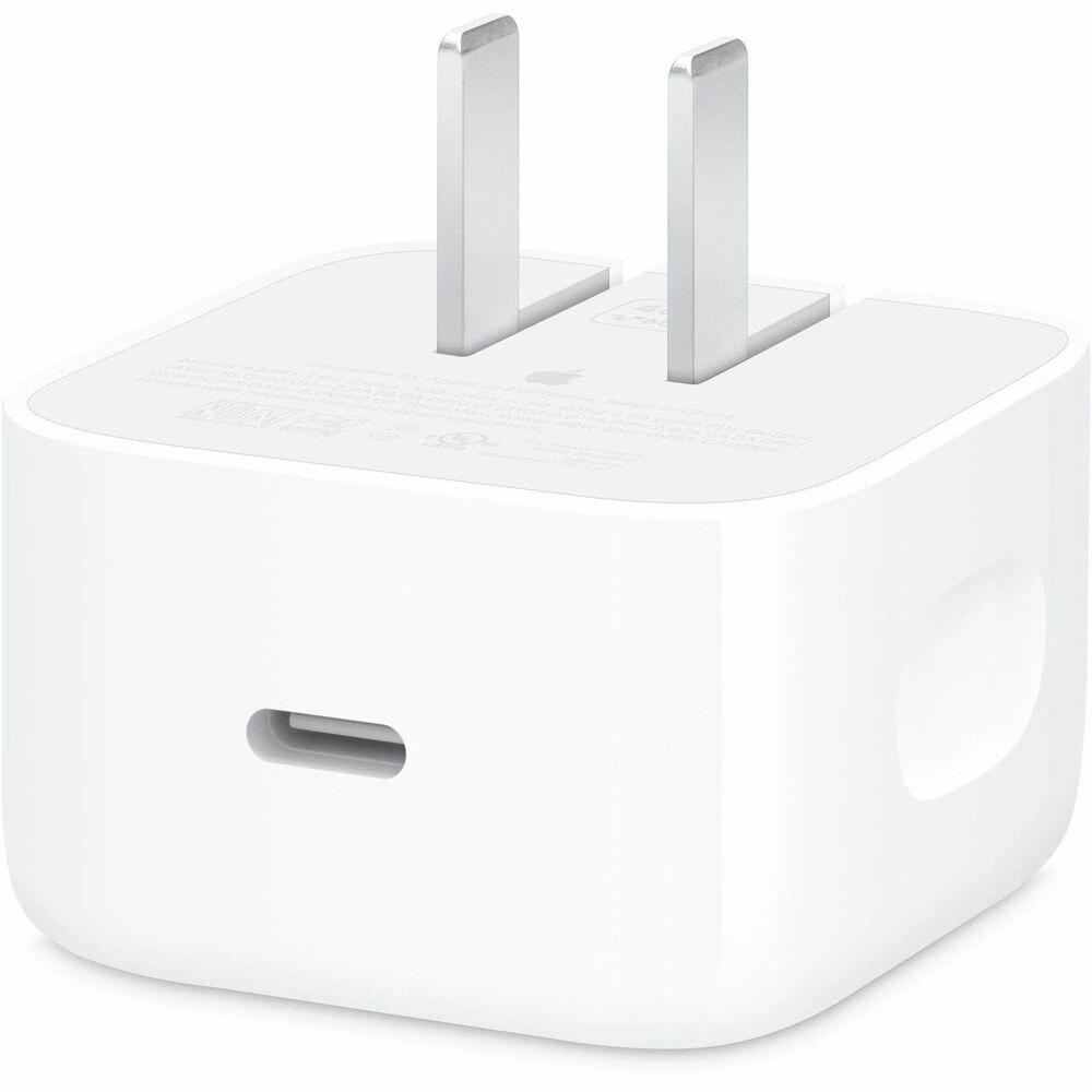 Apple Adaptador de Corriente Dinámico 40W con Máx 60W USB-C Carga Rápida - Imagen 1