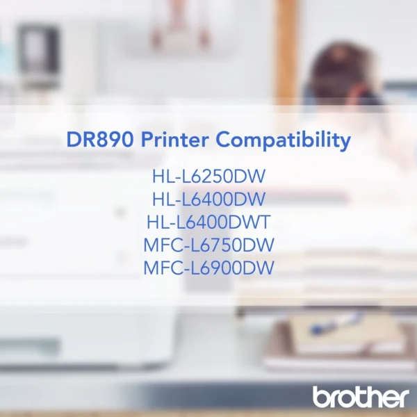Tambor Brother DR-890 Original 50000 Páginas